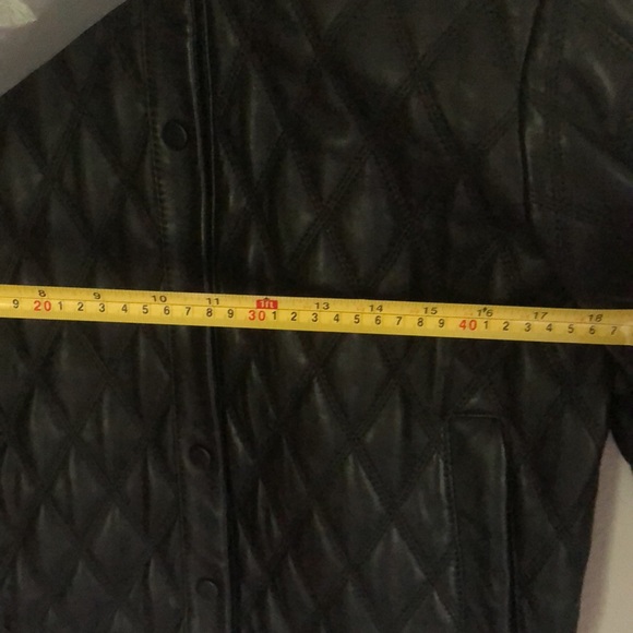 Ottolie Cross stitch leather jacket - Picture 11 of 11